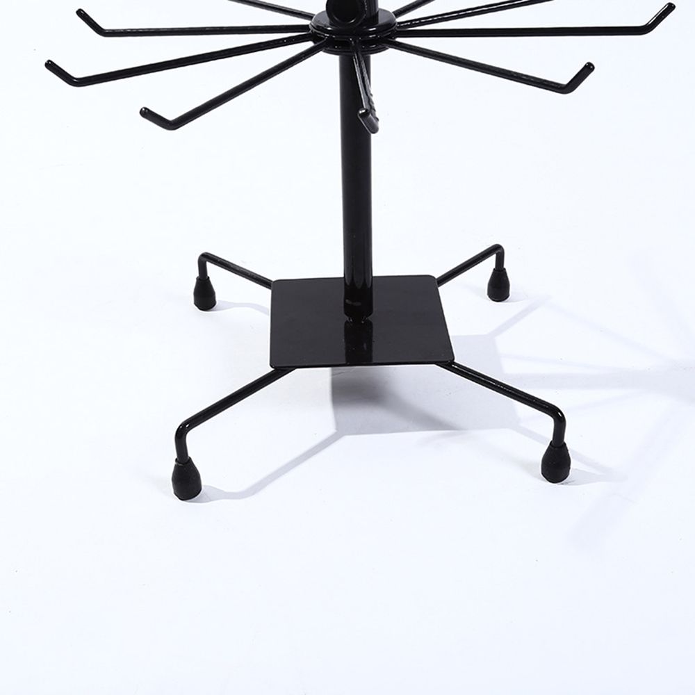 Girls Rotating 30 Hooks Women Display Stand Home Decoration Jewelry Organizer Jewelry Storage Rack