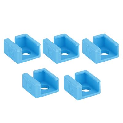 5 Stück Heizblock Isolierung Silikonhülle für Creality CR-10CR10SEnder 3 MK7 MK8 MK9Blau