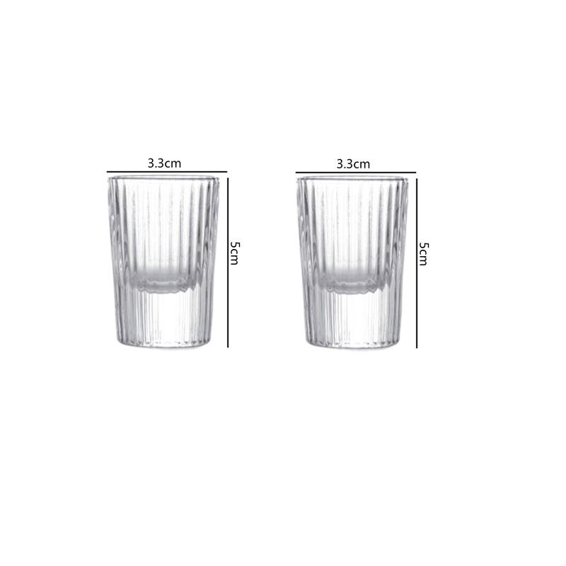 

125ml Wine Decanter Baijiu Kettle Stripes Wine Separator 20ml European Style Baijiu Vertical Spirits Cups Transparent Wine Cup 20ml-125ml