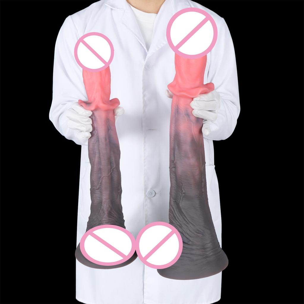 Using Dumas Animal Dildo Silicone Dildo To Expand Masturbation Toy