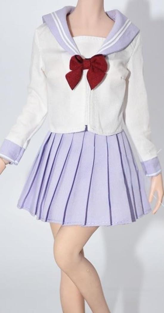 

Игрушки и Хобби [TOYBARJAPAN] 16 Аксессуаров для Фигурок Совместимы с Телом TBLeague GS Чистый Стиль Школьница JK Матросская Форма Короткая Мини Юбка