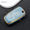 TPU Car Remote Key Case Cover Shell Fob For Ford Mondeo Fusion Mustang Explorer Focus F150 F250 F350 Escape Lincoln Accessories