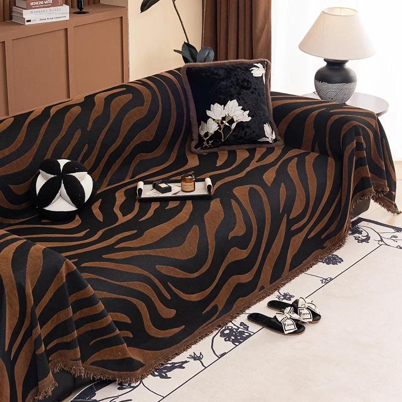 Thicken Chenille Sofa Towel for Living Room Camping Blanket Sofa Cushion Cover All Season Universal All Inclusive Beach Towel