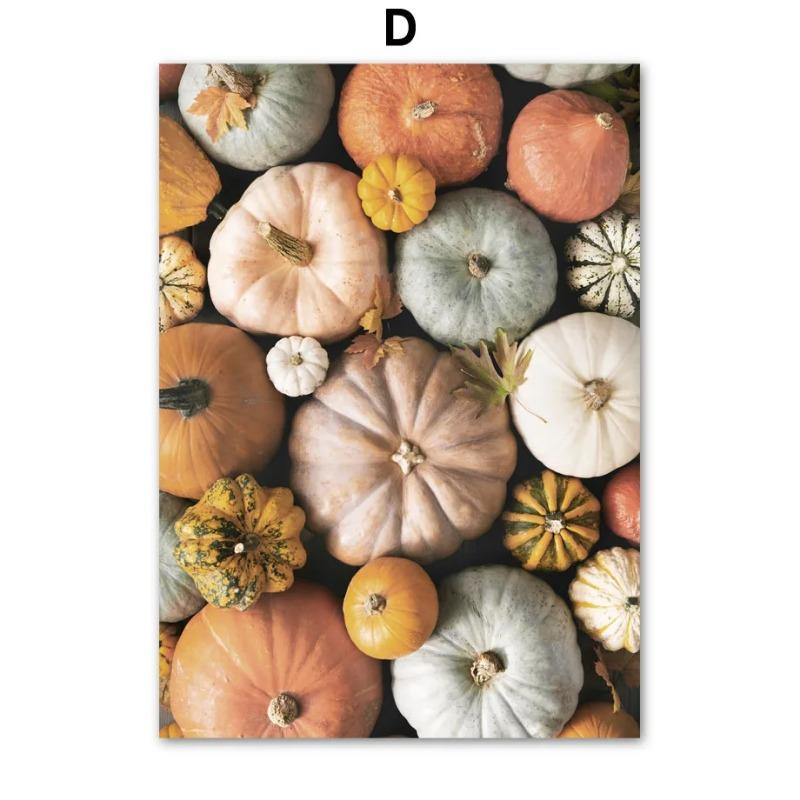 Autumn Natural Pumpkin Car Field Matisse Abstract Posters Prints Wall Art Canvas Painting Wall Pictures For Living Room Decor