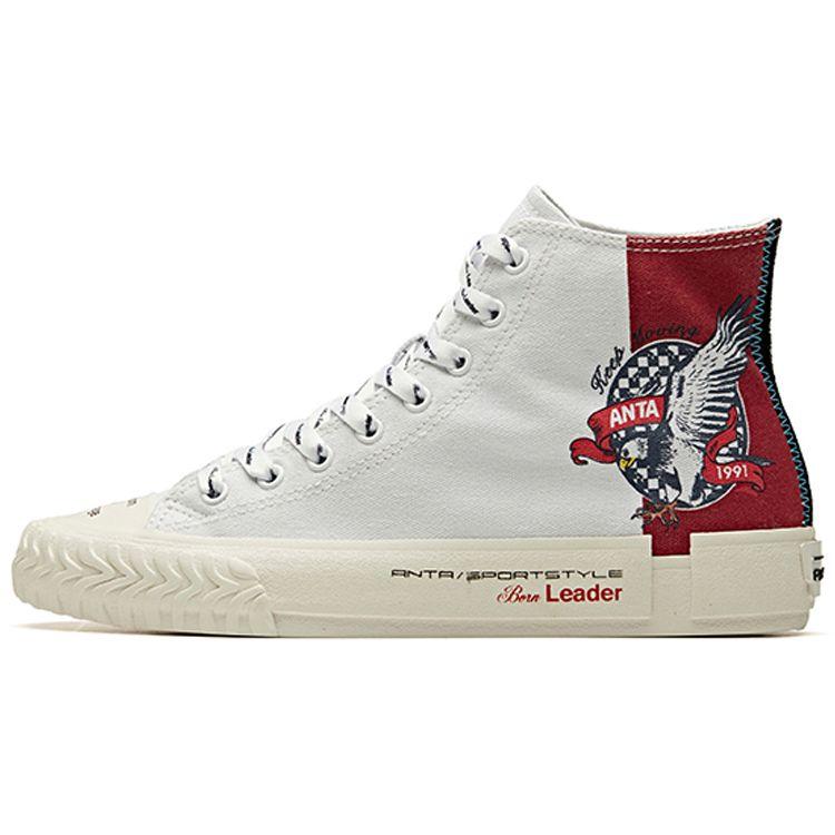 

Кроссовки женские Anta High Top Canvas, красные, белые, синие, 11948680-11 40