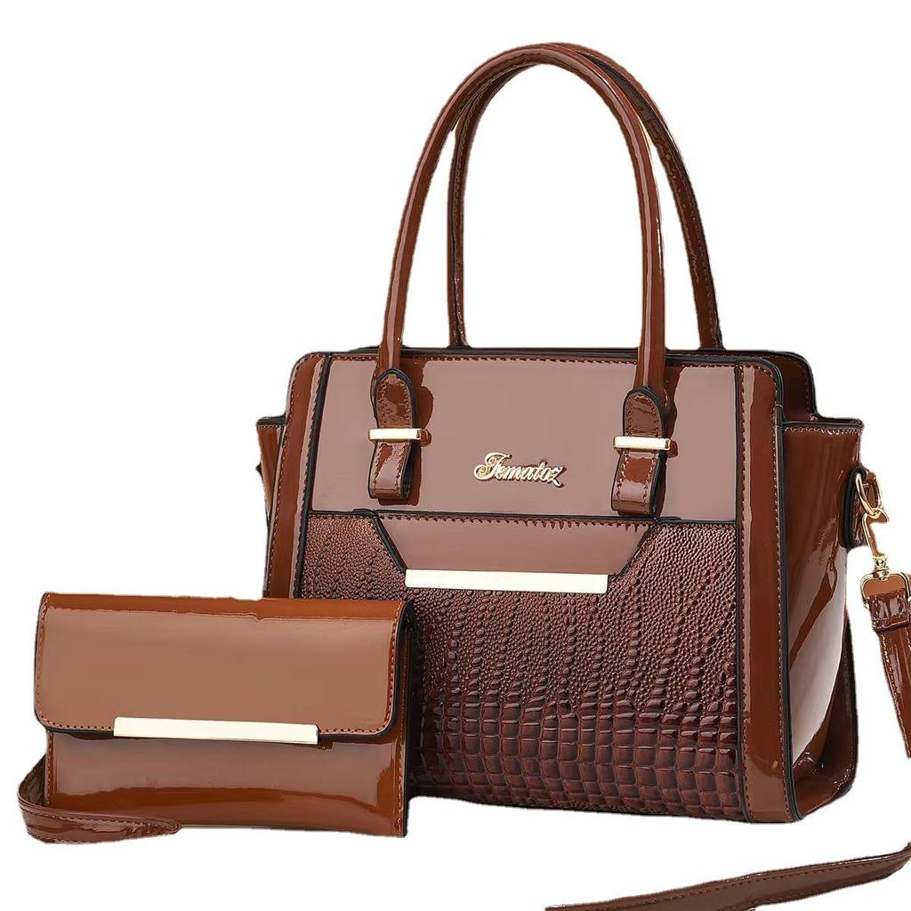 New Large Capacity One Shoulder Handbag Women's Retro Bag