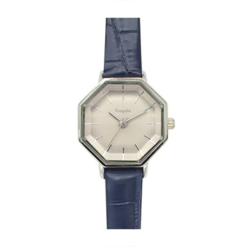 Fragola Octagonal Case Watch H03121A-1 SV/NV Women's Blue