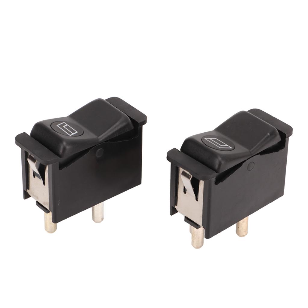 1 Pair Window Switch Button 0008208410 Compact Size Lightweight Replacement For R107 380SL 560SL