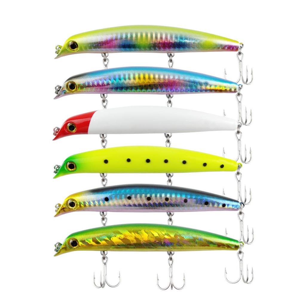 Oruldo Fishing Tackle 12cm 16g Lipless Minnow B 12 Color Set (A+B Set) Qb100190c01n0