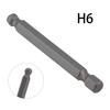 Hex Screwdriver Bit Ball Head Hexagon End Hexagon Head Hex