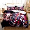 Helluva Boss Bedding Set Single Twin Full Queen King Size Bed Set Adult Bedroom Duvetcover Sets Anime Bed Sheet Set