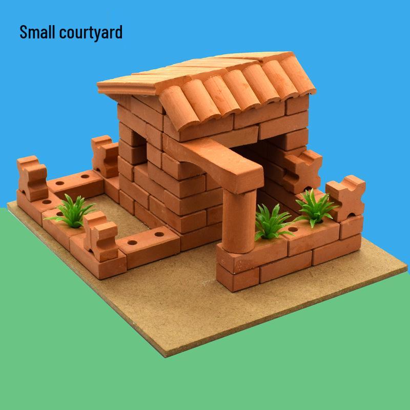 Little Bricklayer DIY Cement House Building Blocks - Educational Toy for Children