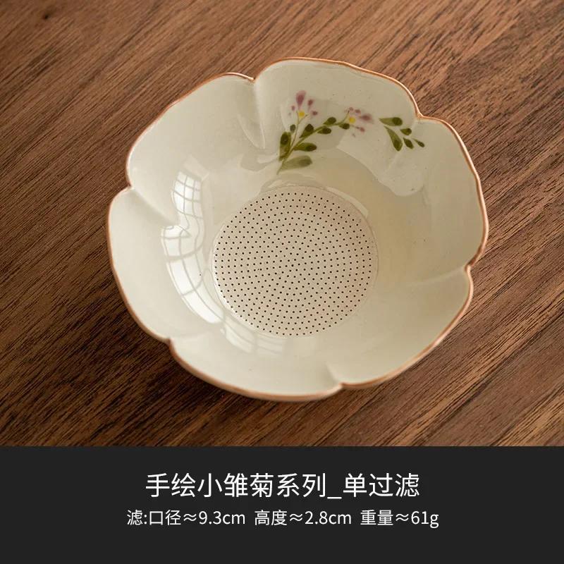 Cuilv Wenzhu Tea Leakage Filter Set Ceramic Filter Chinese Tea Making Kung Fu Tea Set