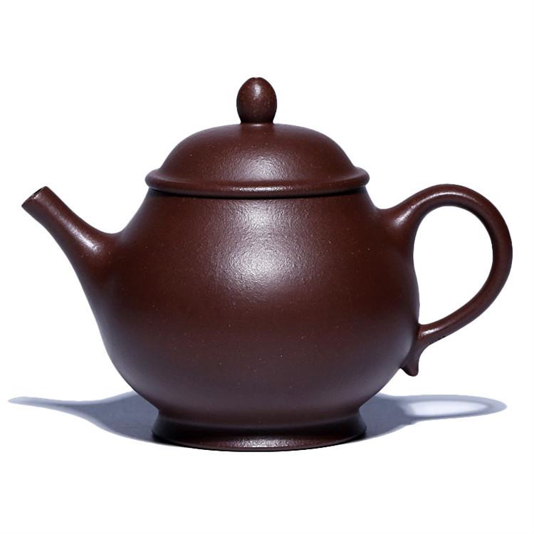

150ml Retro Yixing Purple Clay Teapots Handmade High Pan Pot Raw Ore Stone Red Mud Kettle With Infuser Zisha Tea Set Collection