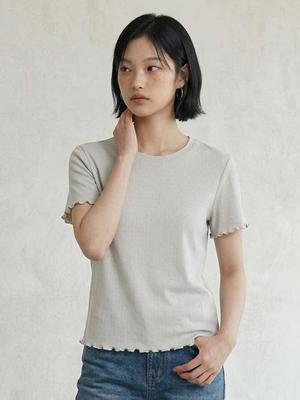 HANGTEN Women'S Flare Sleeve Short T-Shirt_064(10570-131-433-69)