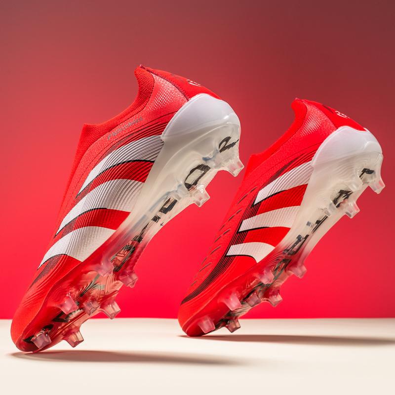 Foreign trade 2025 craft youth football boots student grass AG long spikes for men and women green shade training sneakers