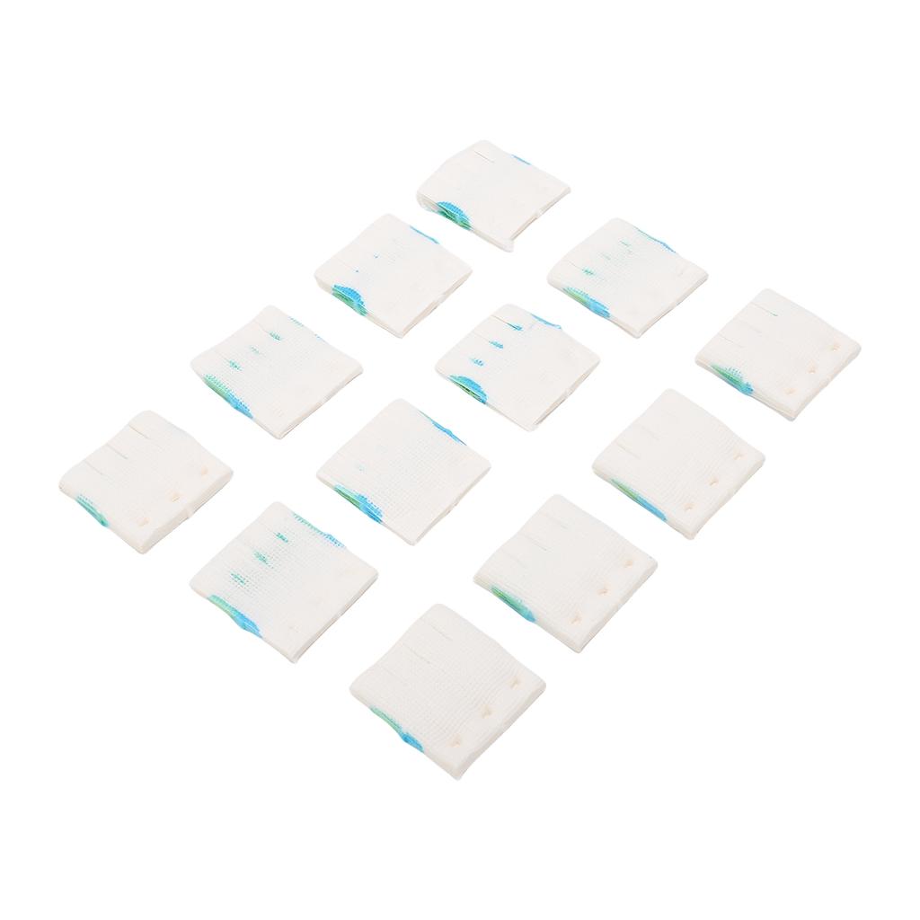 12Pcs Disposable Toilet Brush Replacement Head with Detergent for Home Bathroom Toilet Accessories