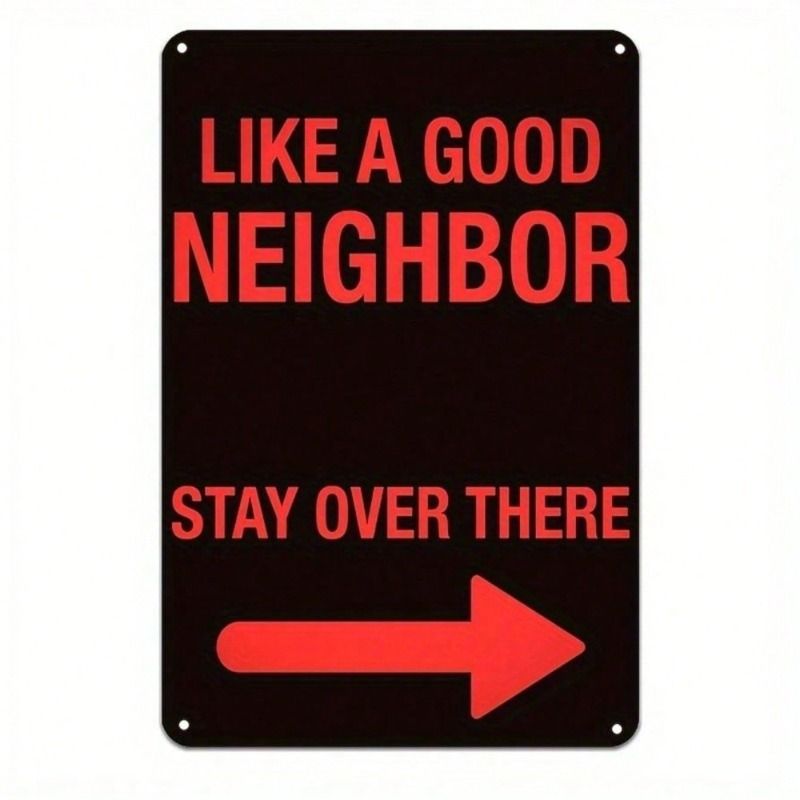 

Funny Vintage Retro 2D Metal Wall Poster, Decor for Home Garden Living Room