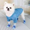 2-Pairs Dog Household Socks Pet Hardwood Floor for Hot Pavement Outdoor Booties