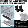 1 Pair Elastic Elbow Brace Support Thick Sponge Arm Sleeve Protector  for Men and Women