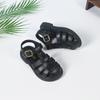 Summer Girl Soft Sole Roman Sandals Baby Princess Closed Toe Shoes Children Non Slip Beach Shoes
