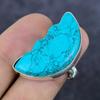 Santa Rosa Turquoise Gemstone 925 Sterling Silver Jewelry Ring Size 7