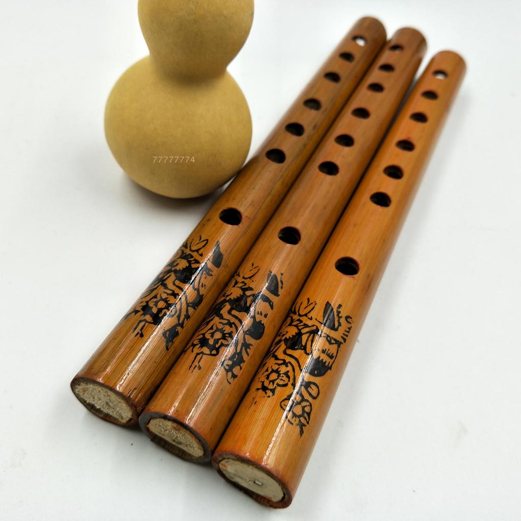 Traditional 6 Hole Bamboo Flute Clarinet Student Musical Instrument Wood AU Musical Instruments Flute