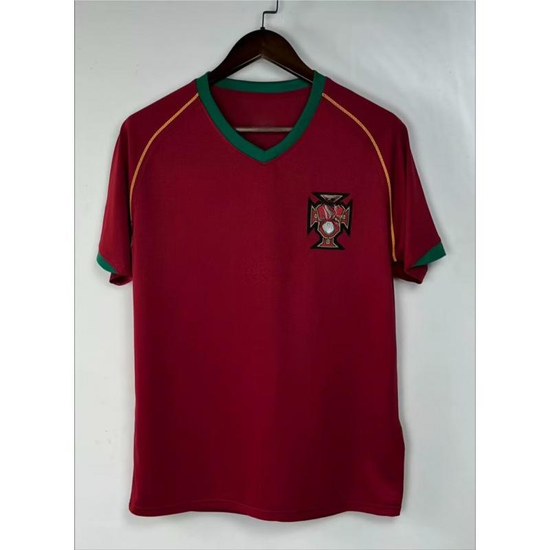 Portugal Retro Jersey Lisbon Athletic No. 7 Ronaldo National Team Club Commemorative Football Jersey Top