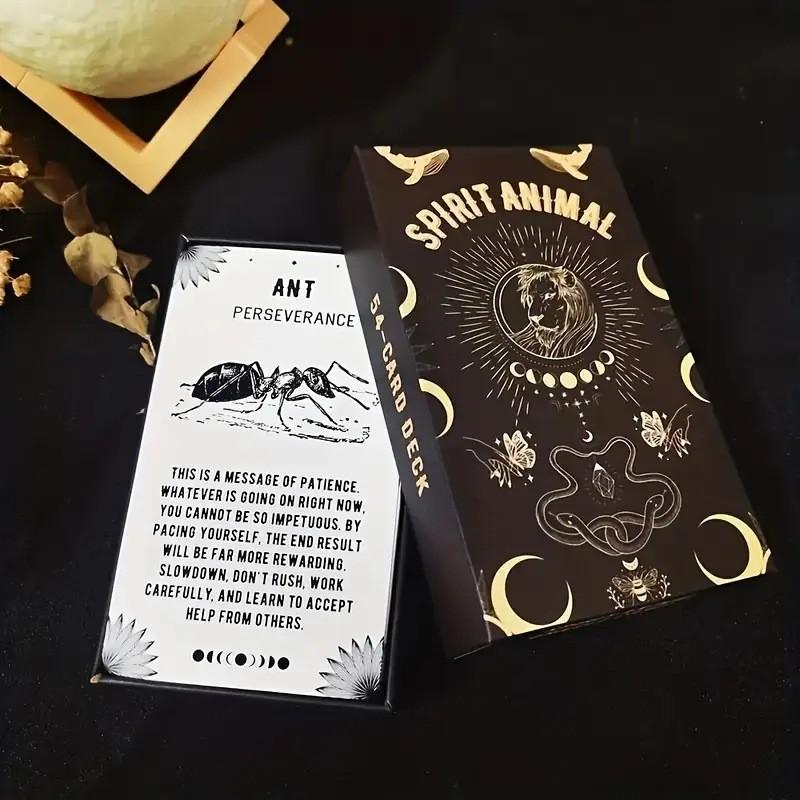 Spirit Animal Oracle Cards Deck For Party Games And Family Fun