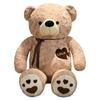 Large Love Bear Doll Plush Toy Hug Bear Doll Children Accompany Rag Doll Girl Birthday Gift