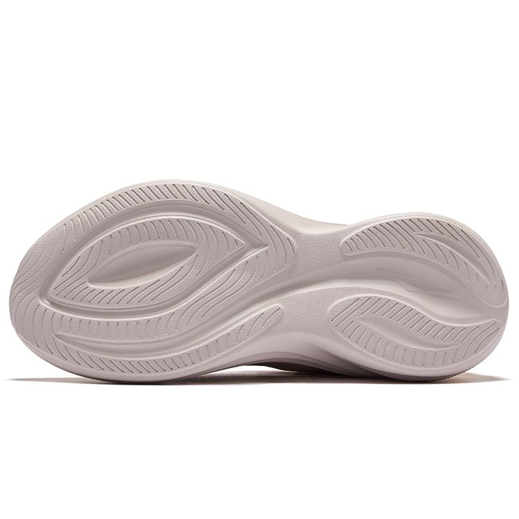 Hongxing Erke Manbo V2 Comfortable Shock Absorbing Increased Height Low Top Casual Running Shoes Women sneaker Pink Gray Clay 52125303085-103