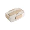 Wheat Straw Bento Box With Sealed Compartments For Adults And Office Lunches