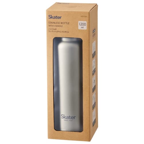 Skater STD12H-A 1200ml Direct Bottle with Handle, Silver