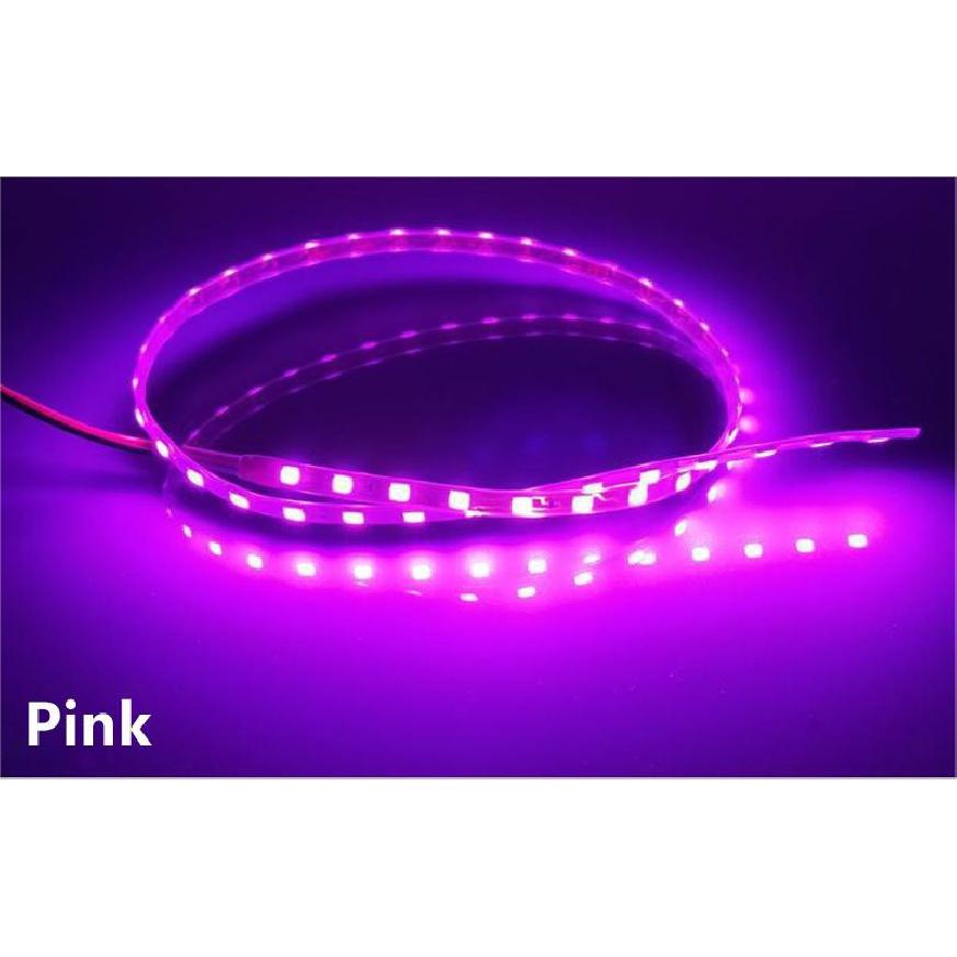 30/45/60cm LED Strip Motorcycle decorative Lantern Car Interior Atmosphere Lights Flexible Tape Rope Stripe Ray Tape