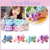 Adorable Cartoon Pink Axolotl Plush Doll Soft Stuffed Toy For Kids And Collectors