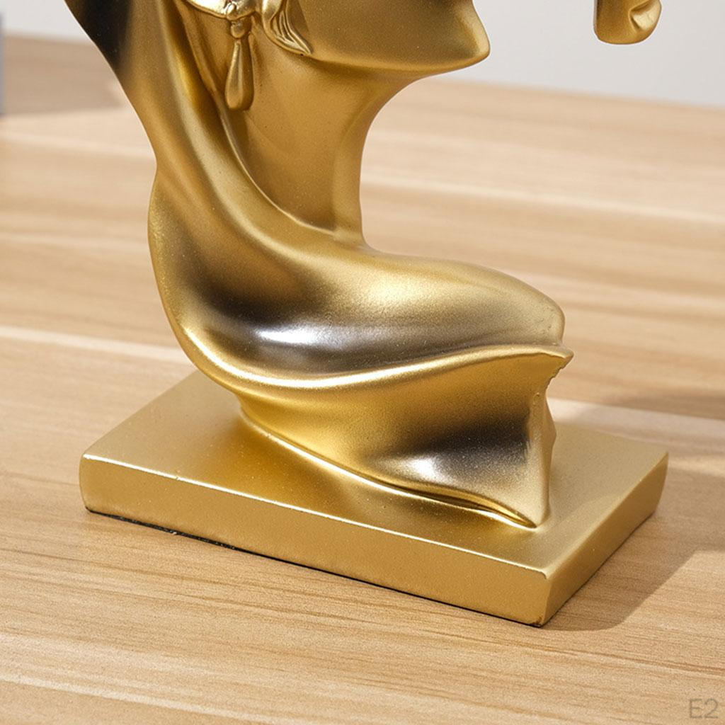 Couple Statue Abstract Ornament Crafts Sculpture Resin for Wedding Room