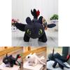 How To Train Your Dragon Toothless Night Fury Soft Plush Toy 20cm 25cm 35cm 45cm 65cm Educational Gift For Kids