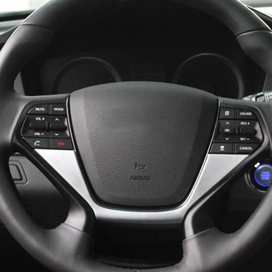 Compatible with 2014-2017 Hyundai Sonata 9th Gen Interior Trim, Including Door Handles and Air Vents.