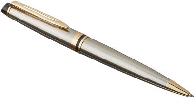 Waterman Expert Essential Metallic GT Ballpoint Officially Imported Pen, Oil-Based, S0951990,