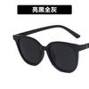 Square cat eye sunglasses women's new brown sunglasses travel street sunglasses take pictures