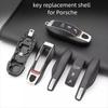Car Key Case Housing Replacement Remote Key Repair Accessories For Porsche Cayenne Macan Boxter 718 Panamera 911