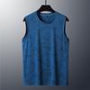 Tank Tops Men Plus Size 8xl Ice Silk Slim Fit Sleeveless T Shirt Black Blue Pink Tees Cooling Quick-Drying T-Shirt