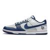NBA X Nike Dunk Low EMB 75th Anniversary - Nets Unisex Sneakers White Grey-Fog Blue-Void DD3363-001