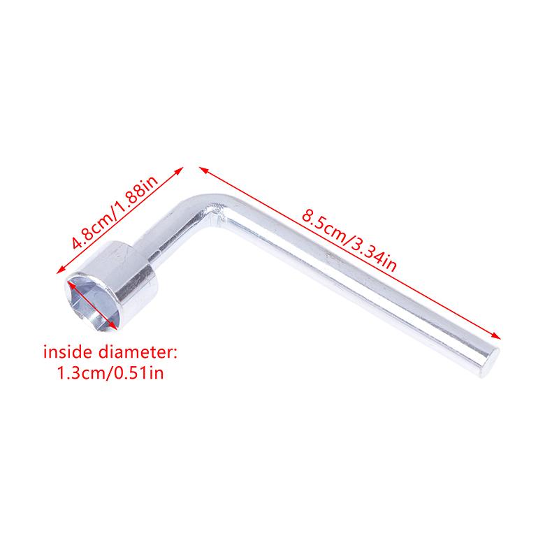 L-Shaped Socket Wrench Elbow 7-Shaped 6 7 8 10 12 13 14Mm Hex Key Hexagonal Mouth Steel Hand Tools Accessories