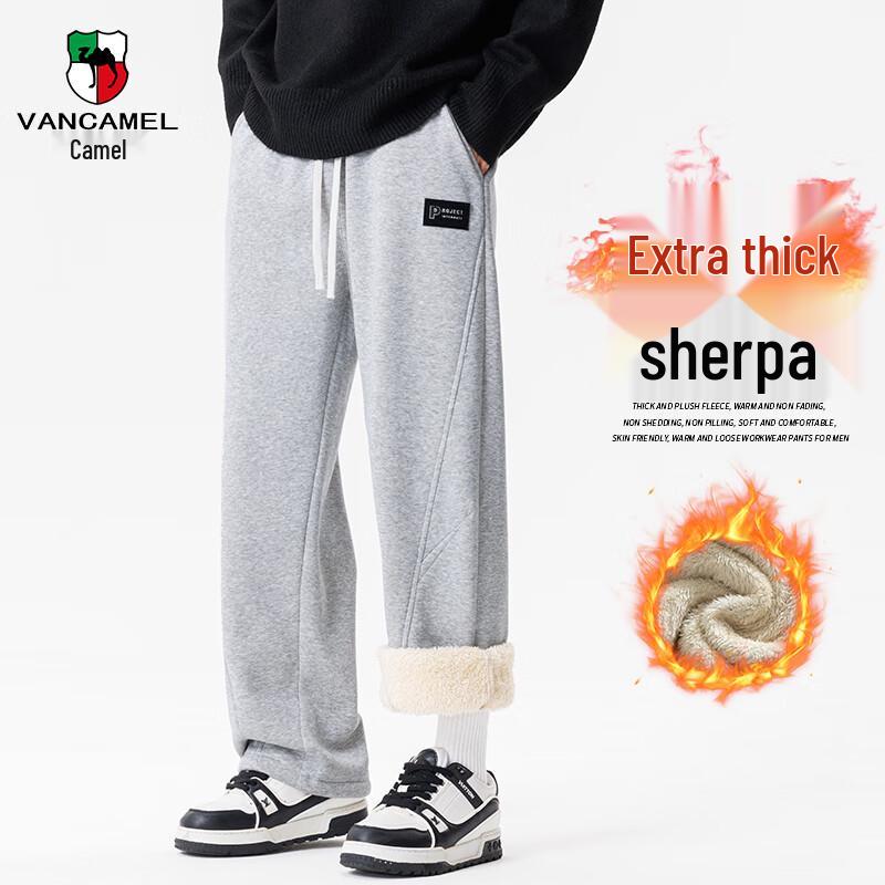 

VANCAMEL Men s Winter Lamb Fleece Casual Pants 2XL