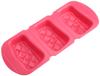 Soft Food Silicone Mold, Meat Shape (Red) AN-R