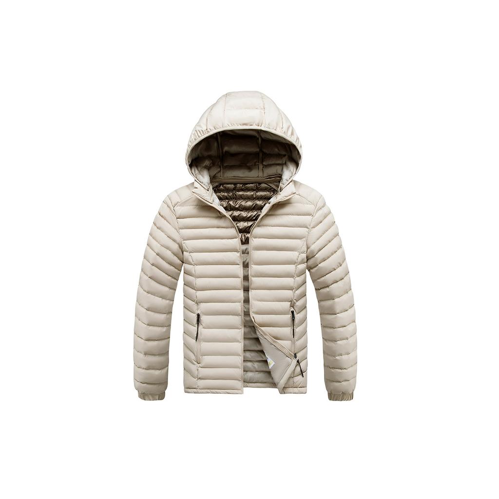 Service Cotton Jacket Men's Models Winter Solid Colour Removable Cap Slim Thickened Top Coat Comfortable and Versatile Jacket