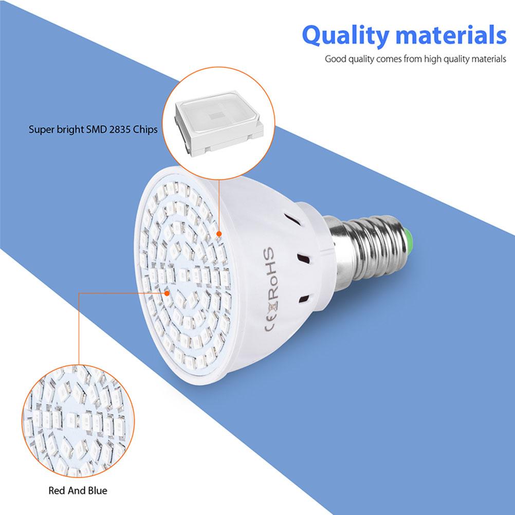 E27 Plant Growth Light Cup (80 beads)
