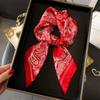 Hair Tie Square Scarves Soft Satin Scarf Temperament Neckerchief  Spring