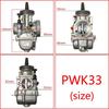 For KEIHIN PWK Carburetor 33 34 35 36 38 40 42mm Racing Parts Scooters Dirt Bike ATV Power Jet 250cc Motorcycle Large caliber